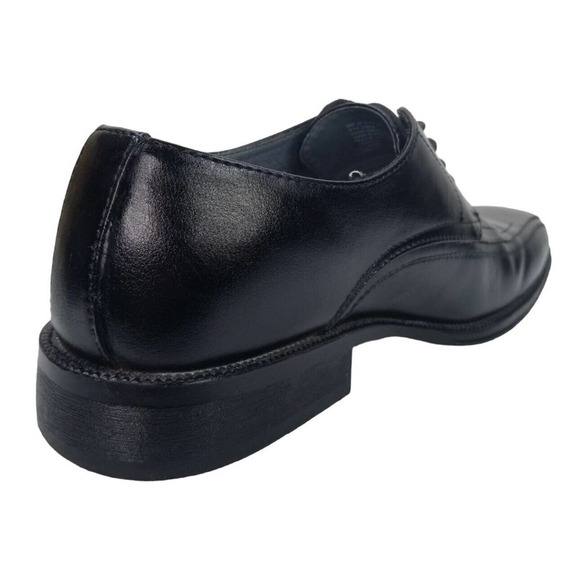 JF J. Ferrar Oxford Lace Up Dress Shoes men’s Size 9 M Black Lace Up Leather - Picture 10 of 15